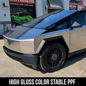 Tesla Cybertruck Window Surround Black Out Pre - Cut Kit – Paint Protection Film | TOProtect - SLIPLO