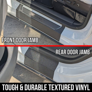 Tesla Model Y Door Jamb & Bumper Luggage Arear Protection DIY Vinyl Guard Kit by TOProtect | 2024+ - SLIPLO